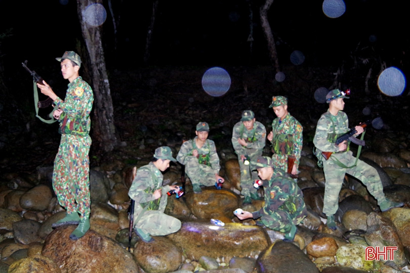 Tuần tra biên giới ngày cuối năm