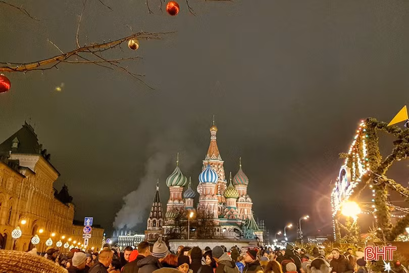 Nước Nga tưng bừng chào đón năm mới 2020 qua góc kính du học sinh Hà Tĩnh