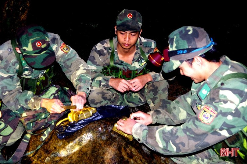 Tuần tra biên giới ngày cuối năm