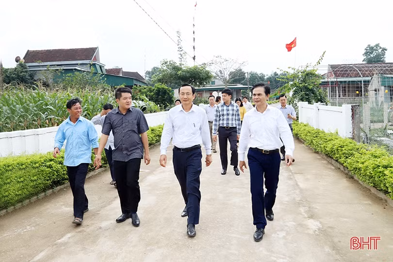 Hà Tĩnh chuyển mạnh chiều sâu, bứt phá xây dựng nông thôn mới