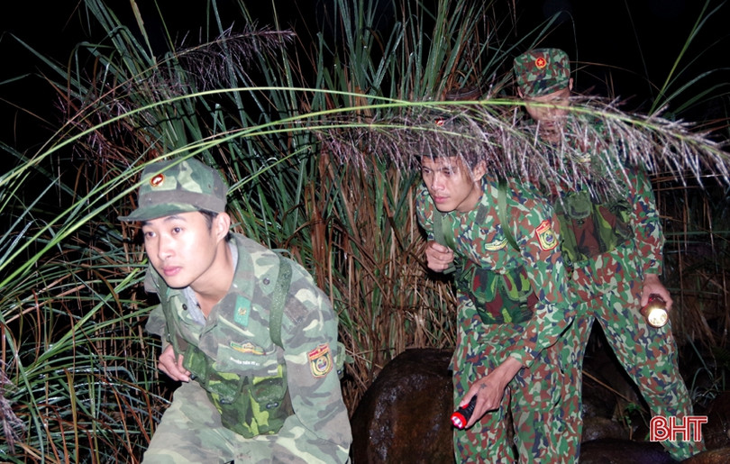 Tuần tra biên giới ngày cuối năm