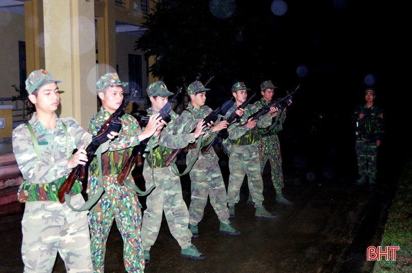 Tuần tra biên giới ngày cuối năm