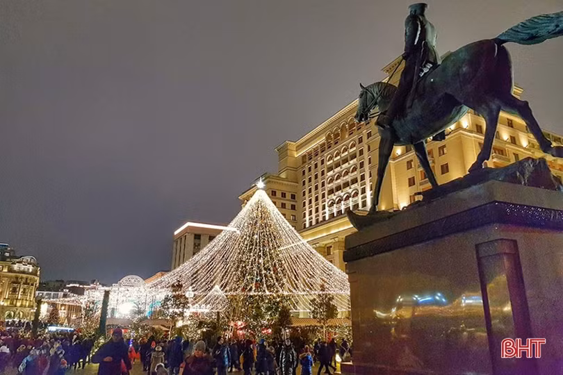 Nước Nga tưng bừng chào đón năm mới 2020 qua góc kính du học sinh Hà Tĩnh