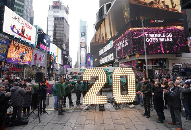 Thế giới chào đón năm mới 2020