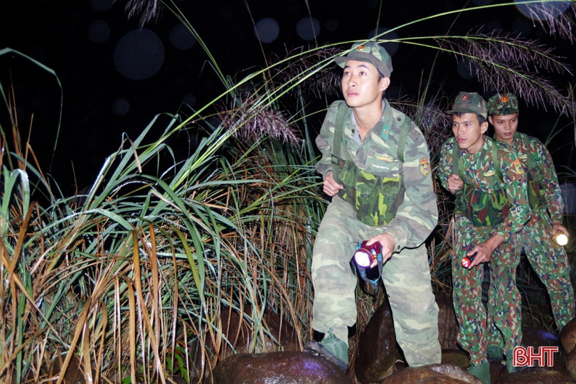 Tuần tra biên giới ngày cuối năm