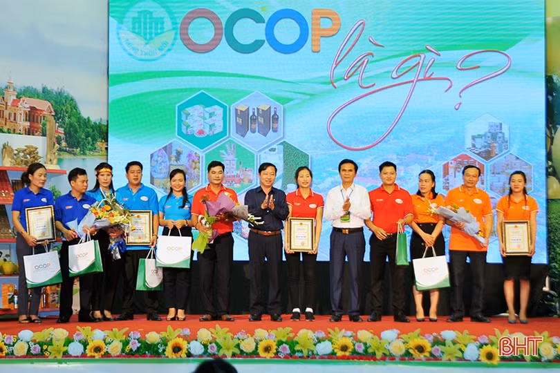 Xã Hương Liên, Hương Bình đạt giải nhất cuộc thi “OCOP là gì?”