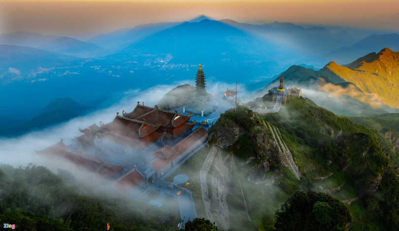 Băng giá phủ trắng trên đỉnh Mẫu Sơn, Yên Tử, Phja Oắc