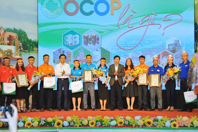 Xã Hương Liên, Hương Bình đạt giải nhất cuộc thi “OCOP là gì?”