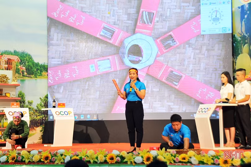 Xã Hương Liên, Hương Bình đạt giải nhất cuộc thi “OCOP là gì?”