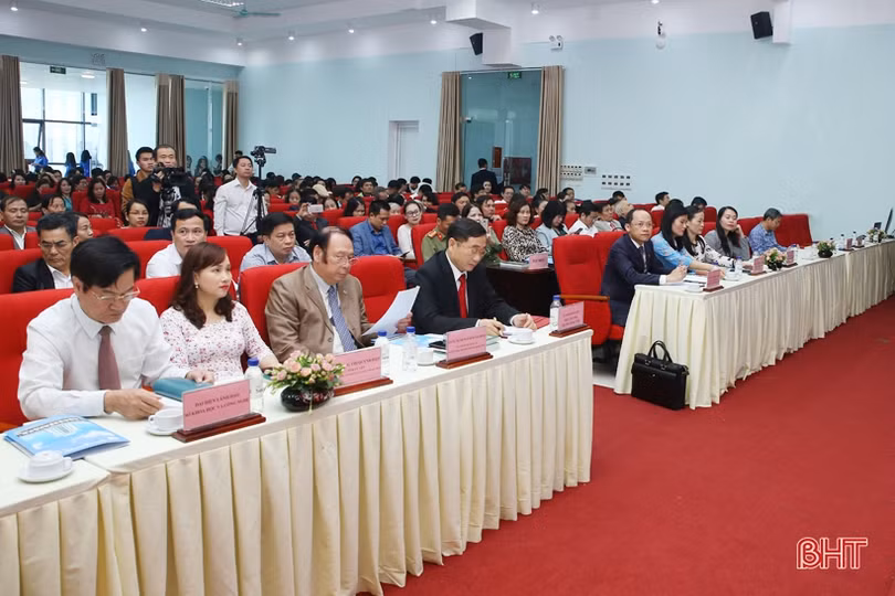 Tiếp tục quảng bá hình ảnh, thương hiệu Trường Đại học Hà Tĩnh