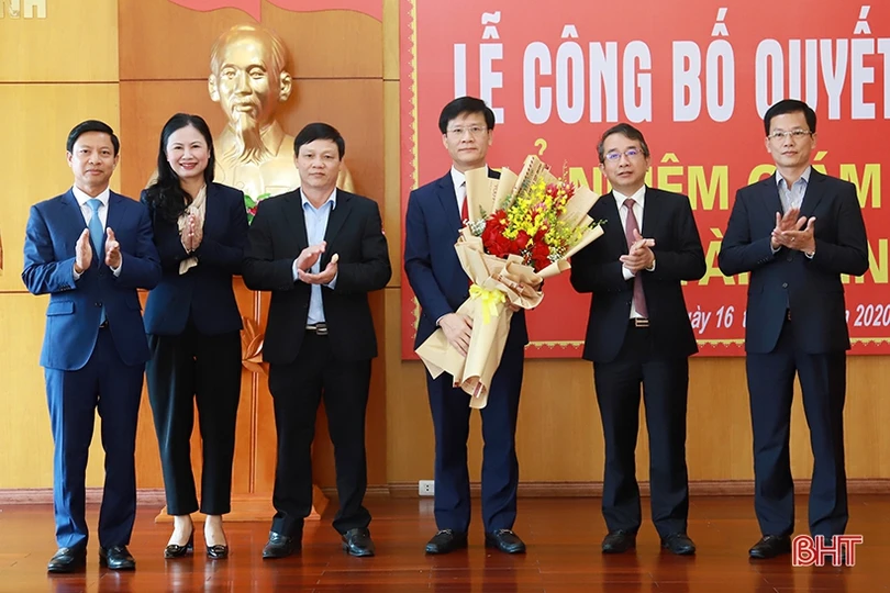 Ông Trịnh Văn Ngọc giữ chức Giám đốc Sở Tài chính Hà Tĩnh