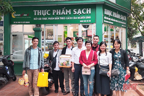 Hà Tĩnh kết nối tiêu thụ sản phẩm chủ lực tại các tỉnh phía Bắc