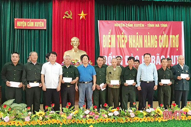 3.380 tổ chức, cá nhân ủng hộ đồng bào vùng lũ Hà Tĩnh hơn 211 tỷ đồng