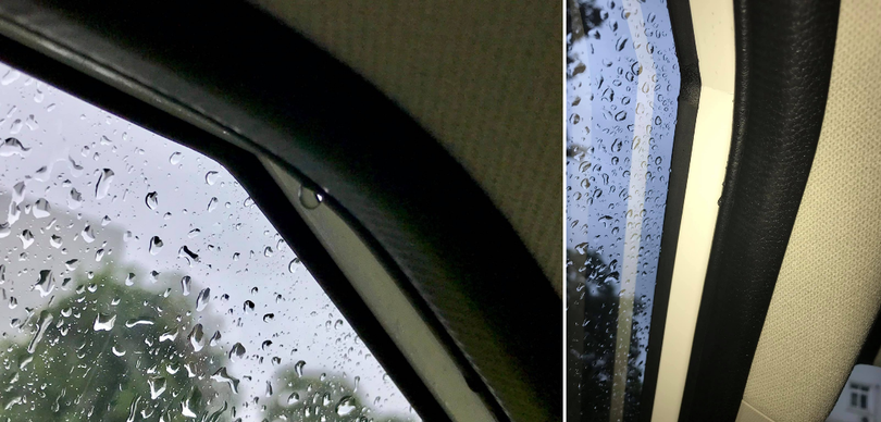 Kia Seltos gặp tình trạng nước rò rỉ vào cabin. Ảnh: Kts Vang. Nhiều xe Kia Seltos gặp lỗi rò rỉ nước vào cabin