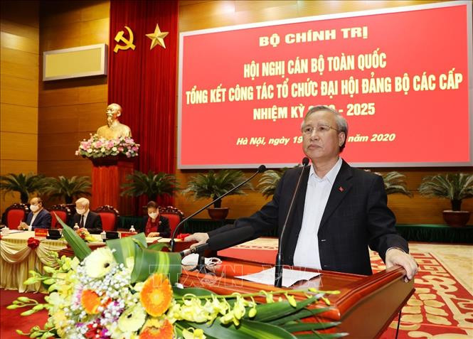 Hội nghị cán bộ toàn quốc tổng kết công tác tổ chức Đại hội đảng bộ các cấp