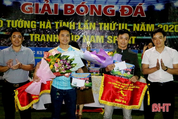 FC K54 Vô địch giải bóng đá lão tướng tranh Cúp Nam sport