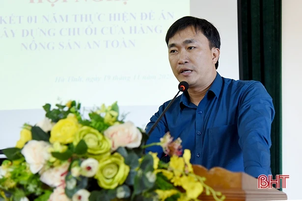 Hà Tĩnh phấn đấu phủ kín cửa hàng nông sản sạch ở tất cả các địa phương