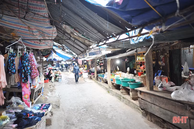 Ngắm chợ trung tâm hơn 122 tỷ đồng ở huyện miền núi Hà Tĩnh