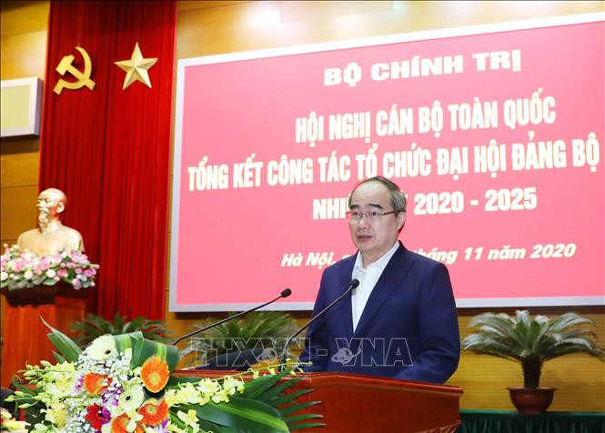 Hội nghị cán bộ toàn quốc tổng kết công tác tổ chức Đại hội đảng bộ các cấp