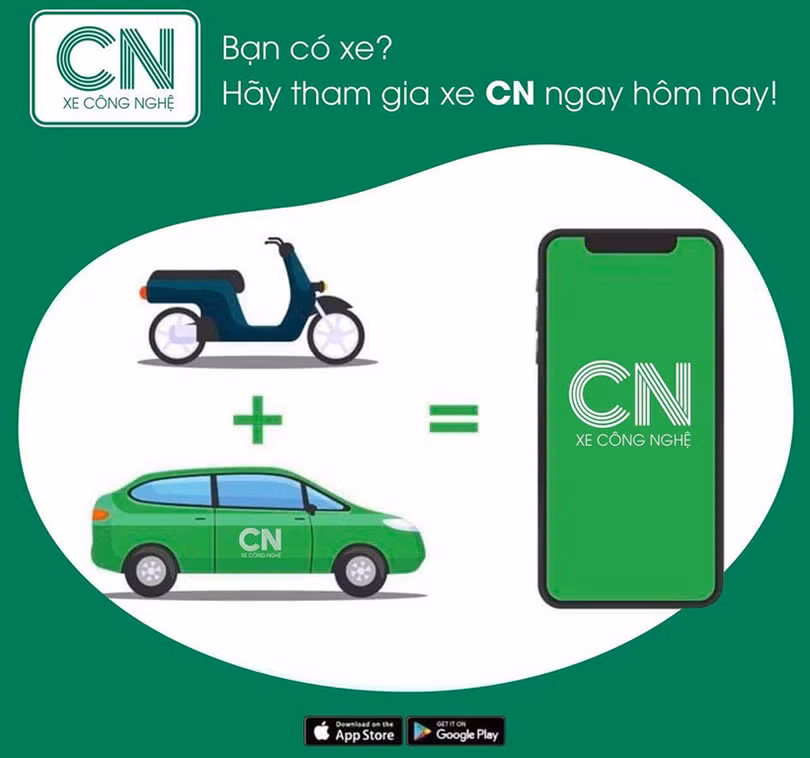 Xe công nghệ CN - “Dù nắng, dù mưa đón đưa tận nhà”