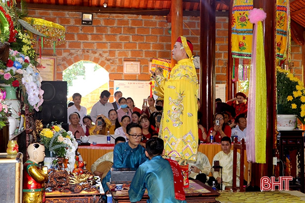 Hà Tĩnh khai mạc liên hoan thờ mẫu tam phủ lần thứ 4