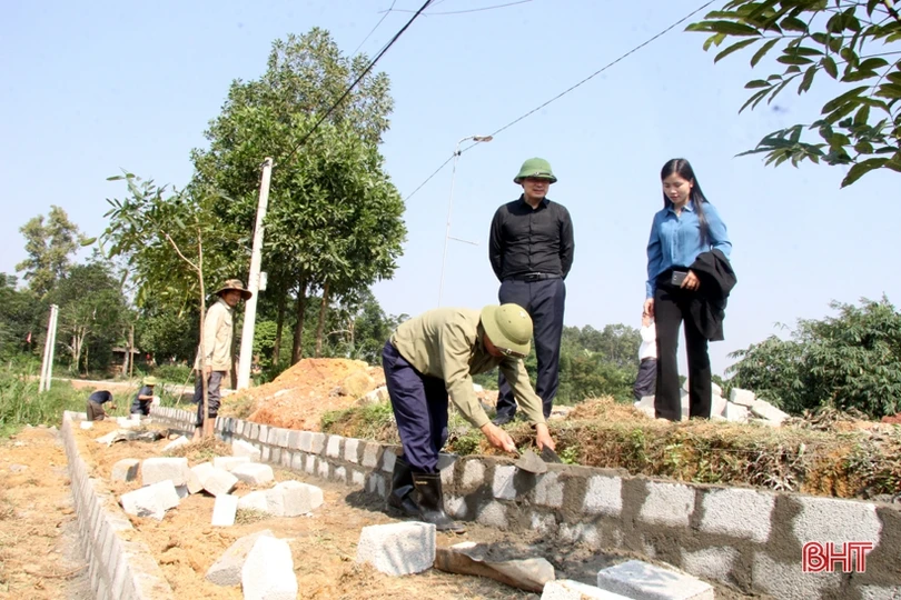 “Dân vận khéo”- những quả ngọt trong xây dựng NTM ở Hương Sơn