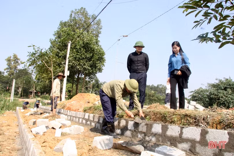 “Dân vận khéo”- những quả ngọt trong xây dựng NTM ở Hương Sơn