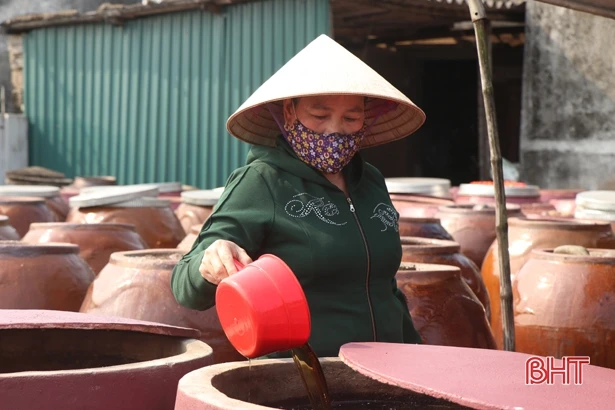 “Giấy thông hành” chất lượng của nước mắm truyền thống Hà Tĩnh
