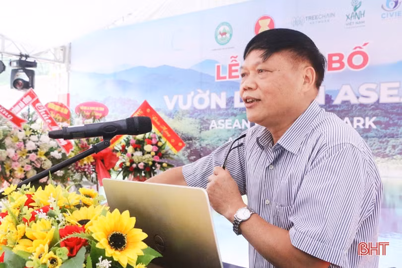 Vườn Quốc gia Vũ Quang đón nhận danh hiệu “Vườn Di sản ASEAN”