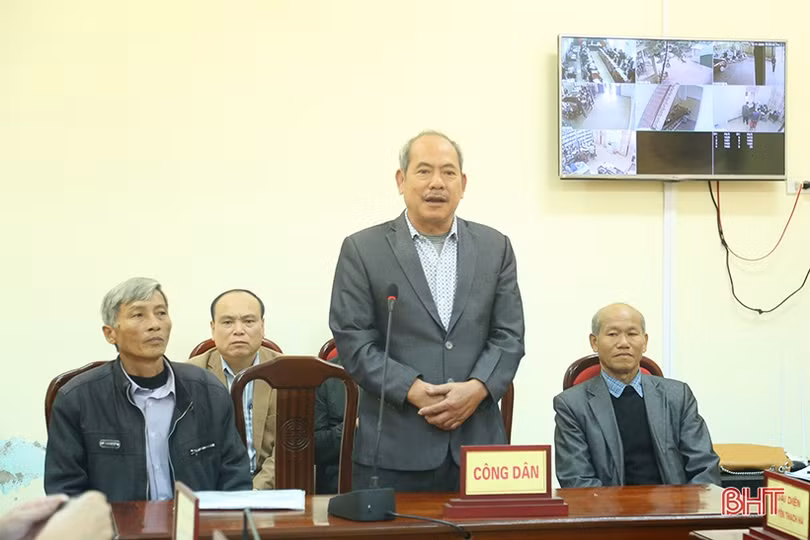 Đặt mốc thời gian cụ thể, hoàn thành các vụ việc công dân Hà Tĩnh kiến nghị