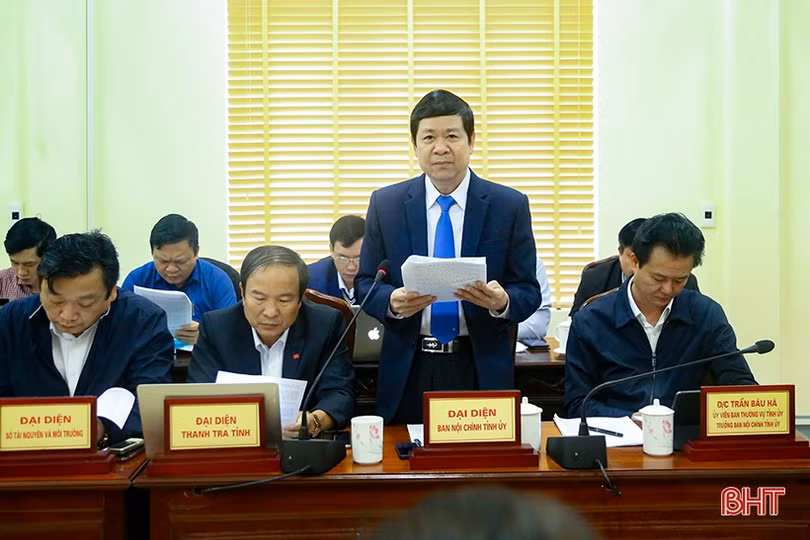 Đặt mốc thời gian cụ thể, hoàn thành các vụ việc công dân Hà Tĩnh kiến nghị