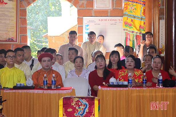 Hà Tĩnh khai mạc liên hoan thờ mẫu tam phủ lần thứ 4