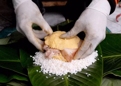 Nồi bánh chưng xanh ảnh 1