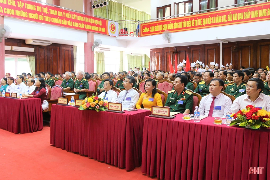 Thạch Hà tổ chức thành công đại hội điểm Hội Cựu chiến binh cấp huyện