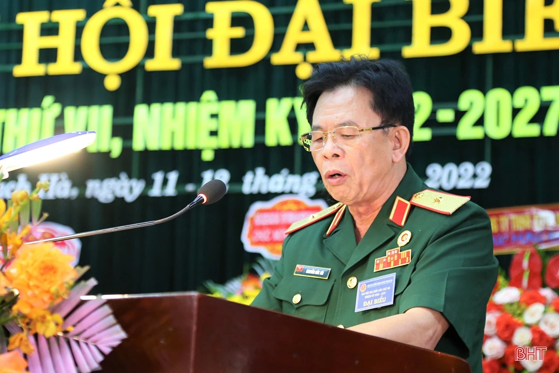 Thạch Hà tổ chức thành công đại hội điểm Hội Cựu chiến binh cấp huyện