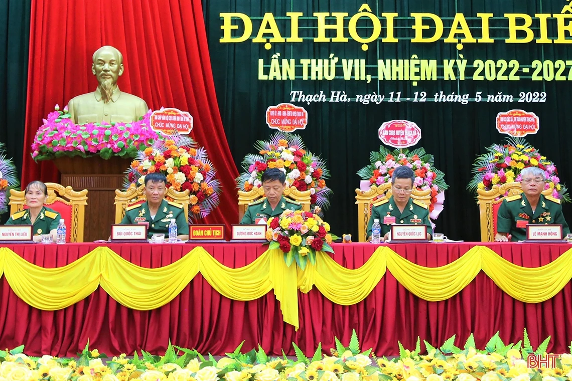 Thạch Hà tổ chức thành công đại hội điểm Hội Cựu chiến binh cấp huyện