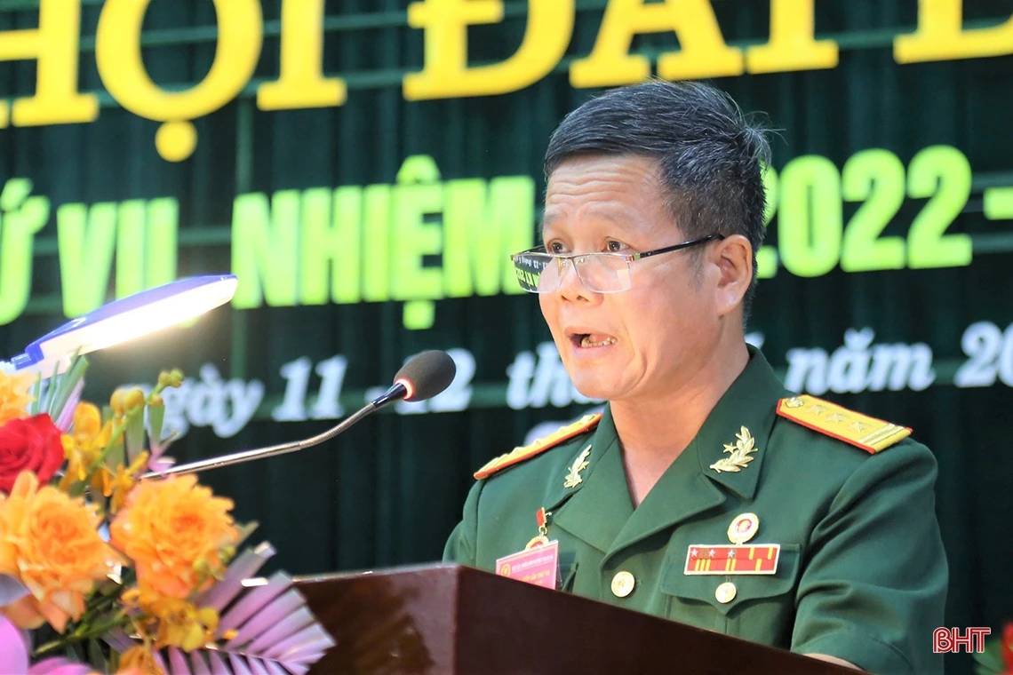 Thạch Hà tổ chức thành công đại hội điểm Hội Cựu chiến binh cấp huyện