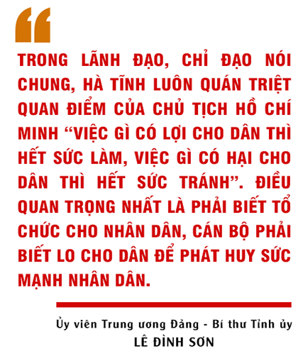 Nông thôn mới Hà Tĩnh – mới từ ý Đảng, lòng dân (Bài 5): Sáng tạo không ngừng, bài học thành công của Hà Tĩnh ảnh 10 Nông thôn mới Hà Tĩnh – mới từ ý Đảng, lòng dân (Bài 5): Sáng tạo không ngừng, bài học thành công của Hà Tĩnh