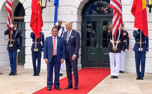 Thủ tướng Phạm Minh Chính gặp Tổng thống Hoa Kỳ Joseph Biden