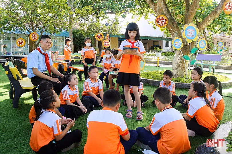 Ngắm những không gian đọc sách trong lành, thân thiện của thiếu nhi Hà Tĩnh
