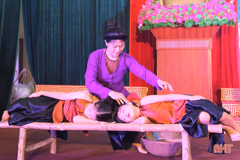 Ấn tượng chung kết Liên hoan Hát ru trong các cấp hội phụ nữ Thạch Hà