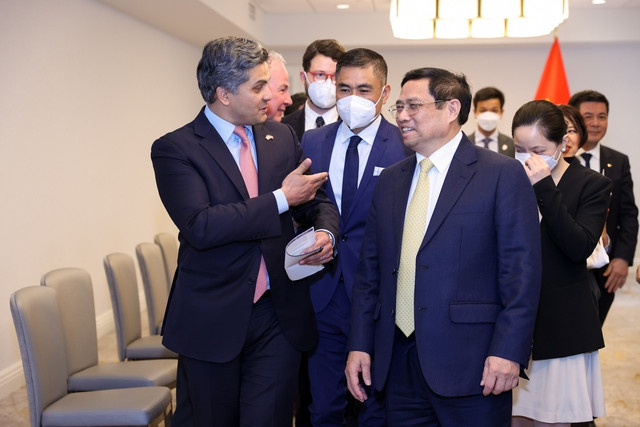 Thủ tướng tiếp Tổng Giám đốc WB và lãnh đạo một số tập đoàn lớn của Hoa Kỳ - Ảnh 2. Thủ tướng tiếp Tổng Giám đốc WB và lãnh đạo một số tập đoàn lớn của Hoa Kỳ