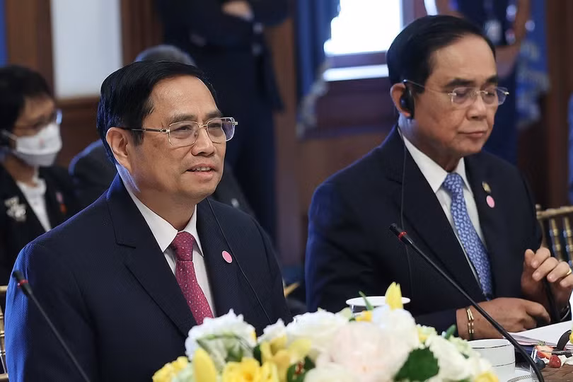 Thủ tướng đề nghị Mỹ - ASEAN hợp tác đảm bảo an ninh Biển Đông