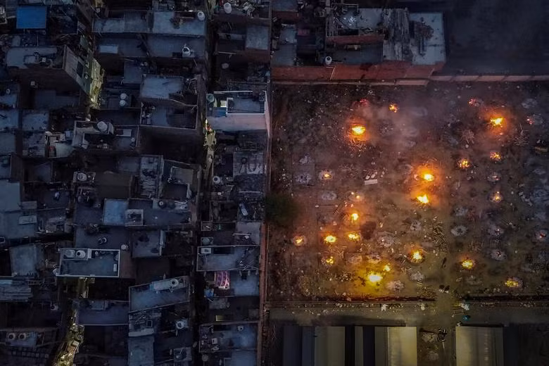 Loạt ảnh cuộc chiến chống đại dịch COVID-19 ở Ấn Độ đạt giải Pulitzer 2022