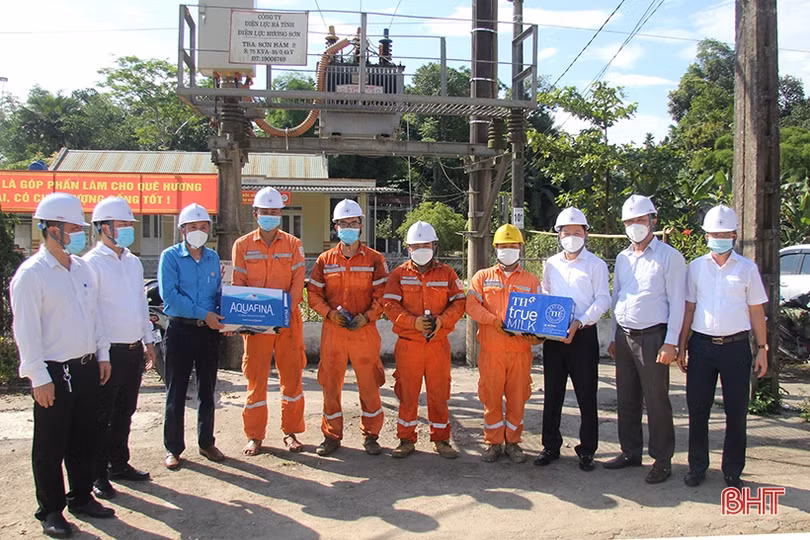 Công ty Điện lực Hà Tĩnh diễn tập phòng chống thiên tai năm 2022