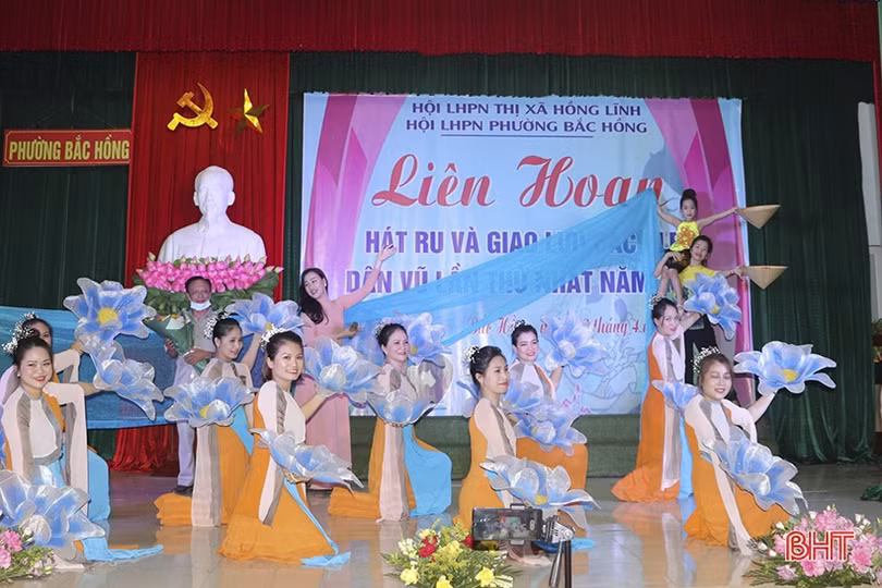 Khơi dậy phong trào hát ru trong các cấp hội phụ nữ ở Hà Tĩnh