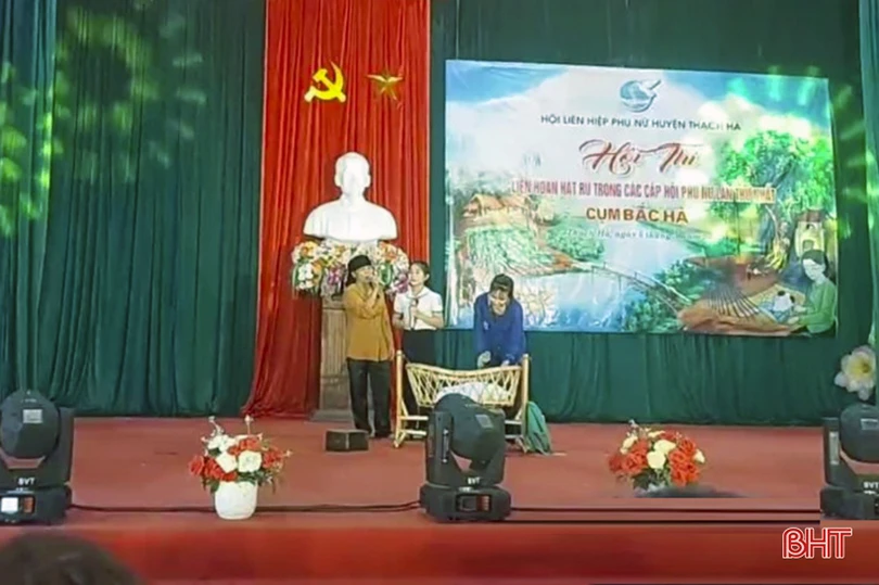 Khơi dậy phong trào hát ru trong các cấp hội phụ nữ ở Hà Tĩnh
