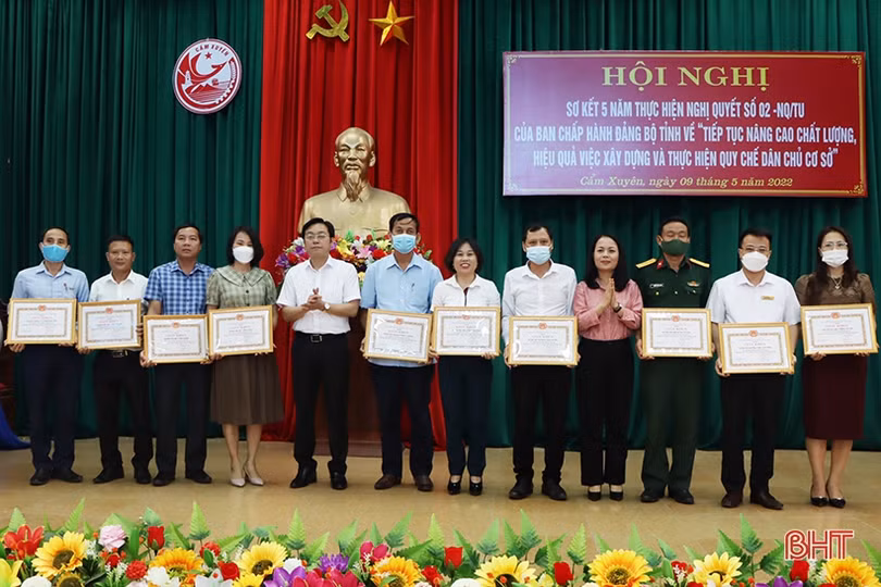 Cẩm Xuyên tiếp tục nâng cao chất lượng, hiệu quả quy chế dân chủ cơ sở