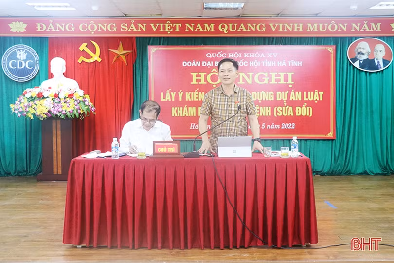 Dự thảo Luật Khám bệnh, chữa bệnh (sửa đổi) cần khắc phục những bất cập, khó khăn của ngành y tế