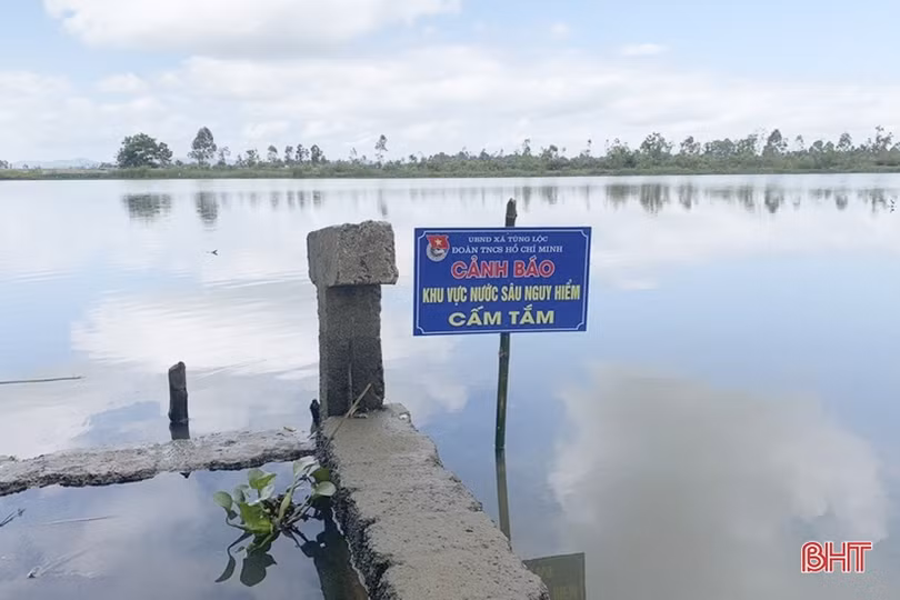 Nhiều biện pháp phòng chống đuối nước cho trẻ em Can Lộc